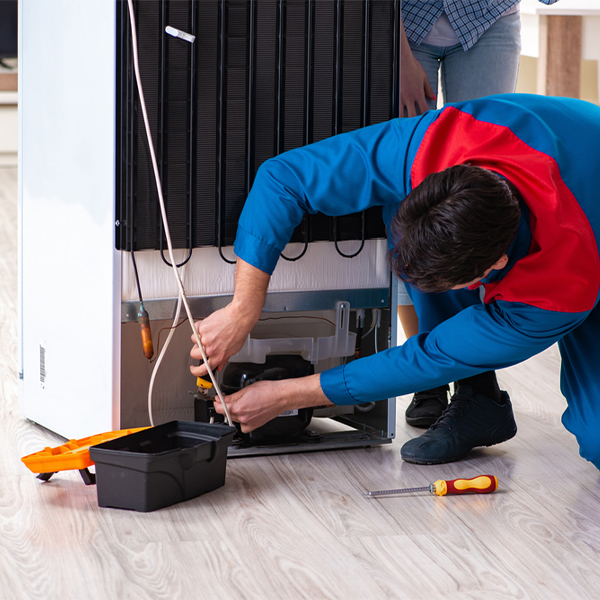 how much do you charge for refrigerator repair services in New Lisbon Indiana